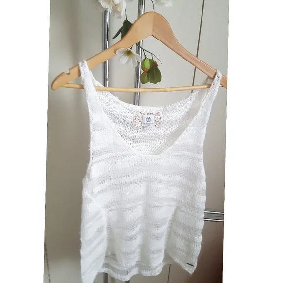 🔖Element☆Boho Fishnet Spring/Summer Knit Top - Picture 2 of 8